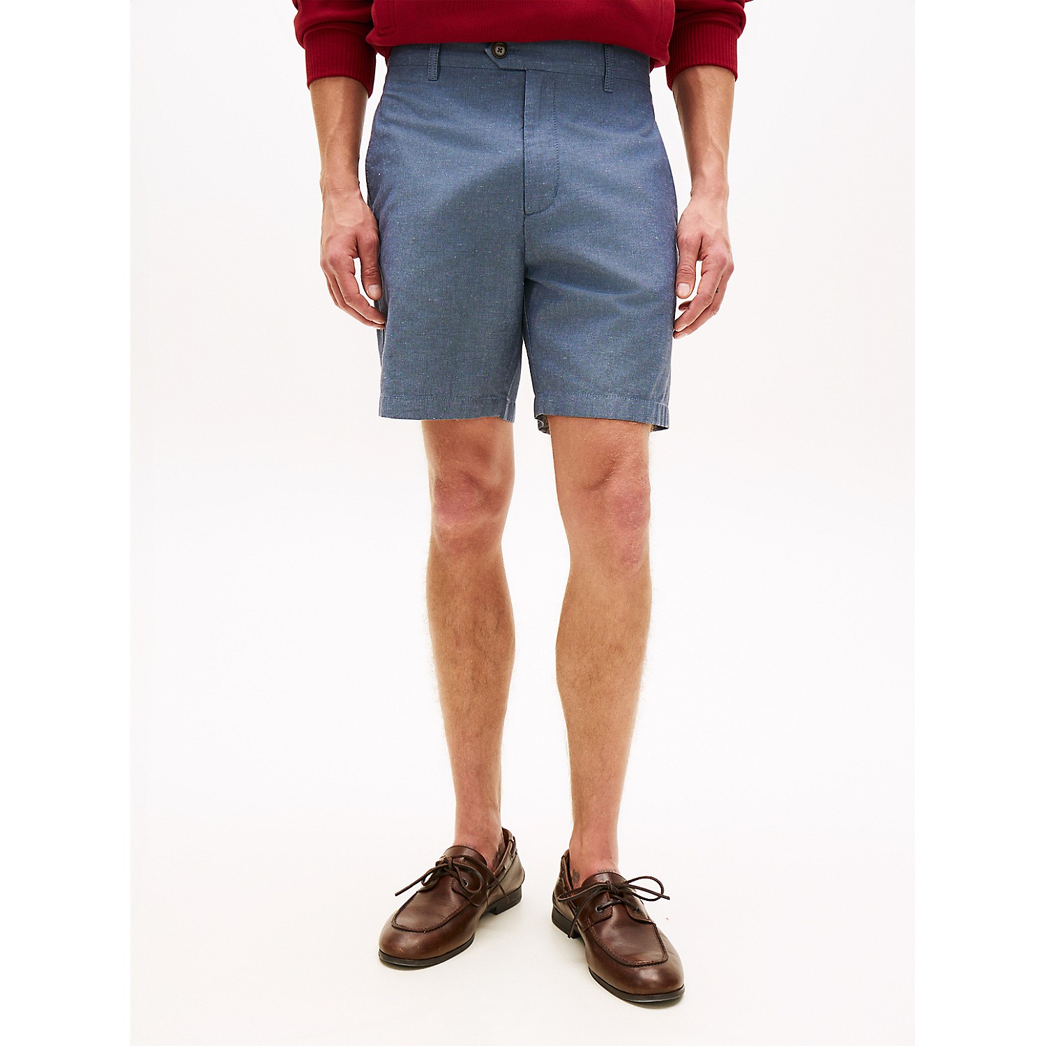 Regular Fit 7" Cotton-Linen Blend Short de Tommy Hilfiger
